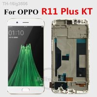 ♨ 16ig3506 6.0 para oppo r11 pluskt display lcd tela de toque digitador assembléia substituição para plus kt com quadro