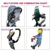 Limited Time Discounts New Baby Stroller Cup Holder Rack Bottle Universal 360 Rotatable Cup Holder For Pram Stroller Carrying Case Milk Bottle Cart