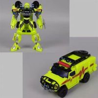 Action FiguresZZOOI 14cm Movie SS Transformation Toys Robot Ambulance Car Action Figure Model Collection Gift for Boys Action Figures