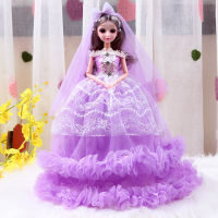 Zqswkl 45cm fashion wedding dress girl birthday gift princess dolls for girls childrens toys with doll clothes christmas gifts