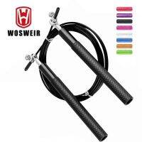 WOSWEIR Crossfit Jump Rope Professional Speed Bearing Skipping for Fitness Workout Training Equipement MMA Boxing Home Exercise