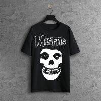 Summer New Style rock band  MISFITS  BAND  Printing Trendy T-shirt Loose Plus Size Leisure Mens Short