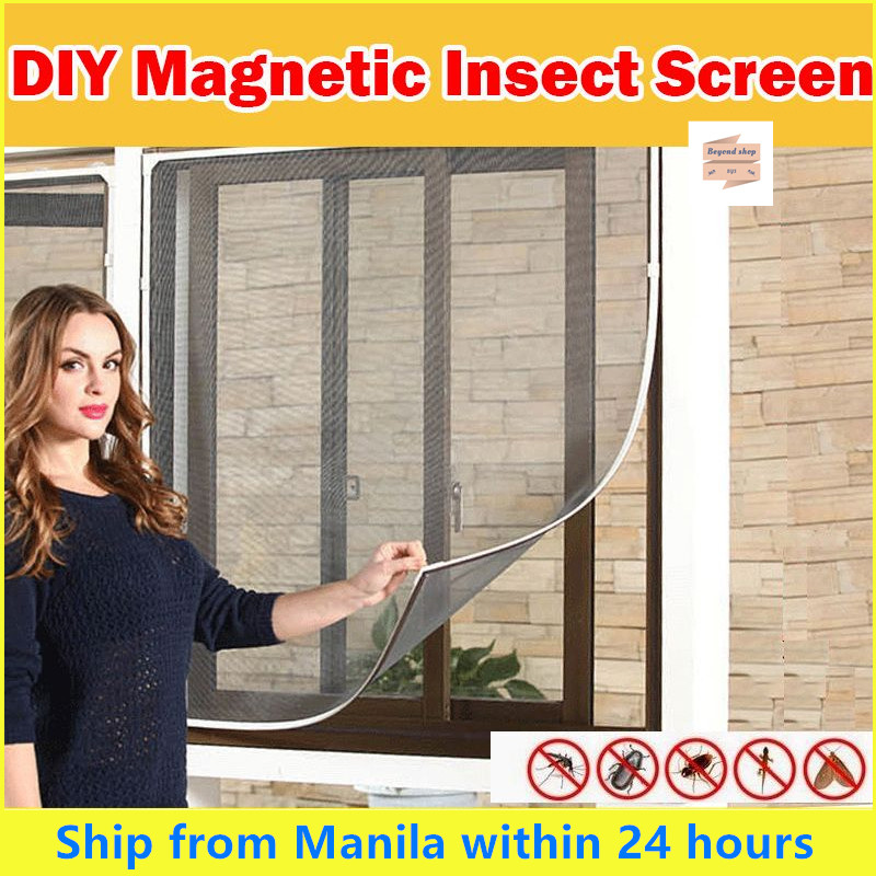 Large Window Screen Mesh Net Bug Mosquito Fly Insect Moth Door Netting YS