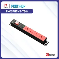 [รับประกัน 5 ปี ส่งฟรีทั่วไทย] Powerconnex PXC5PHTNS-TS04-5 POWERBAR รางไฟ ปลั๊กพ่วง ขนาด 4 ช่อง