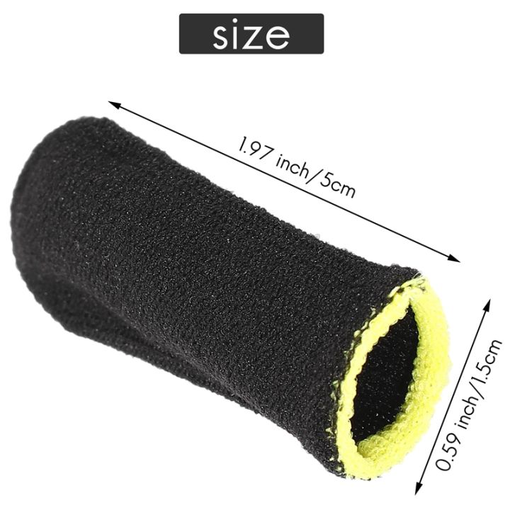 18-pin-carbon-fiber-finger-sleeves-for-pubg-mobile-games-press-screen-finger-sleeves-black-amp-yellow-16-pcs