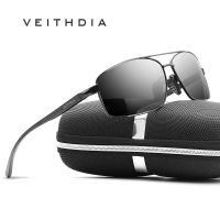 [แฟชั่น] VEITHDIA ยี่ห้อแว่นกันแดด P Olarized UV400เลนส์ผู้ชาย39; S วินเทจอลูมิเนียมกรอบอาทิตย์แว่นตาแว่นตาอุปกรณ์แว่นตาสำหรับชาย2458