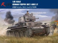 ทรัมเป็ตเตอร์รุ่น1/35 01577เยอรมัน Pzkpfw 38(T) Ausf.e/f ชุดประกอบโมเดลพลาสติก