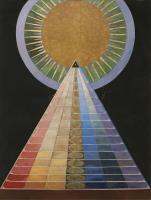 Hilma Af Klint Altarpiece No. ศิลปะการตกแต่งพิมพ์โปสเตอร์ผ้าไหมของตกแต่งผนังบ้าน0726