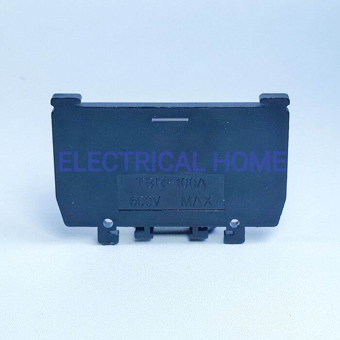 End Plate Terminal Block TBR 100A Din Rail. Lazada Indonesia