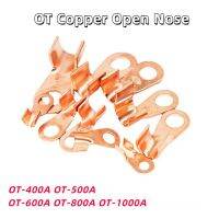 1PCS OT Series Terminal 300A 400A 500A 600A 800A 1000A Splice Wire Copper O Shape Circular Naked Cable Connector Open Lug Electrical Connectors