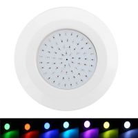 ☑﹉♙ 72LED 9W Underwater Swimming Pool Light Spa Pond Lamp DC12V IP68 Waterproof RGB with Controller Support Dropshipping