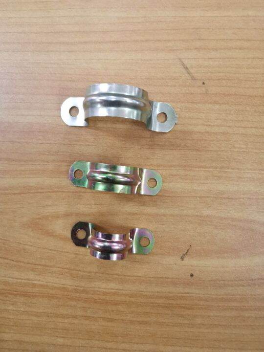 5pcs x Plumbing Fitting Pipe Saddle Clip METAL Bracket All Sizes For