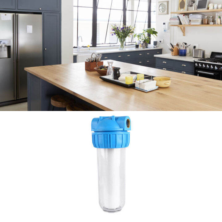 Rumahan Filter Air, 1In Kuningan Tahan Aus Rumahan Filter Air Bening