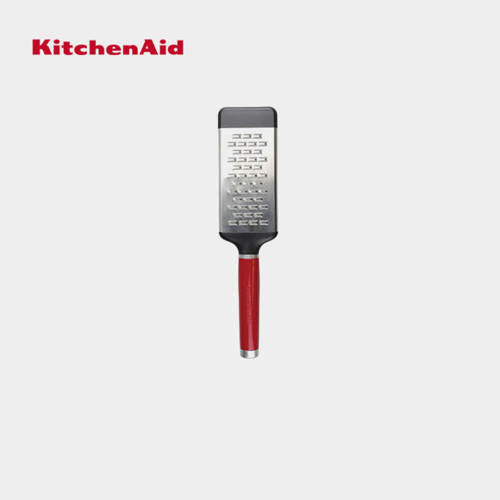 kitchenaid-stainless-steel-etched-cheese-grater-almond-cream-empire-red-onyx-black-ที่ขูดอาหาร-ชีส