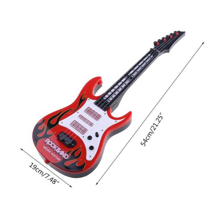 music-electric-guitar-4-strings-musical-instrument-educational-toy-kids-toy-gift