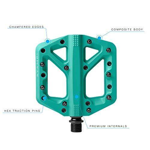 crankbrothers-mtb-แสตมป์คันเหยียบแบน1ลิตรสีเขียวขุ่น