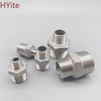 Hex Nipple Union 304 Stainless Steel Pipe Fitting Connector Coupler water oil 1/8 3/8 1/2 1 1-1/2 BSP Male to Male Thread