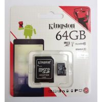 เมมKingston Memory Card 64GB Class 10 80MB/s read 10MB/s minimum ของแท้ 100%