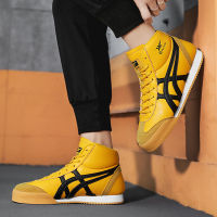 THE ONITSUKA Mexico 66 Mens Shoes Forrest Gump New High-top Korean Version Board Shoes Male Youth Sports Volleyball Shoes