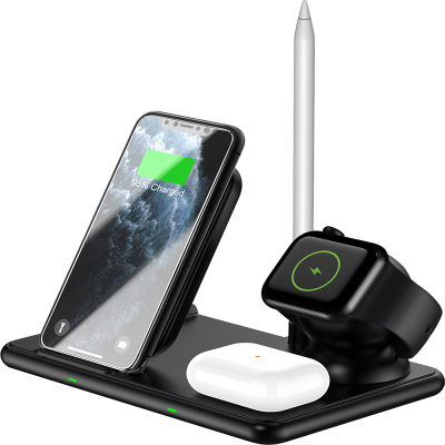 ใหม่15W Fast Charging Car Wireless Charger Automatic Touch Sensing Car Phone Stand เหมาะสำหรับศัพท์ Apple และ Samsung