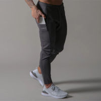 Running Sweatpants Mens Jogger Pants Cotton Bodybuilding Tracpants Sport Training Trousers Male Gym Fitness Jogging Sportswear