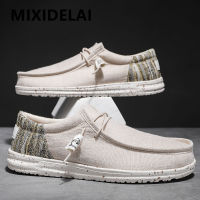 New Men Casual Shoes Fashion Soft Canvas Shoes Breathable Mens Walking Flat Sneakers Outdoor Light Mens Shoes Vulcanize Shoes2023