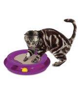 Jackson Galaxy GALAXY SPIRAL Cat Toy  แจ๊คสัน กาแล็คซี่ วงล้อซ่อนลูกบอล LED