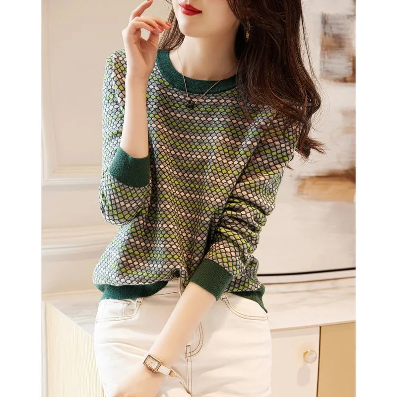 Korean Version Section Sweater