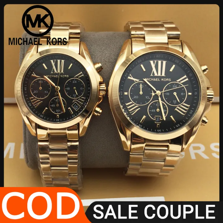 MK Couple Watch Pawnable Original Gold MICHAEL KORS Couple Watch Original  Pawnable Gold MK Watch For