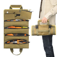 กระเป๋าเครื่องมืออเนกประสงค์คุณภาพสูง Professional Multi Pocket Hardware Tools POUCH Roll Up Portable Small Tools Organizer bags