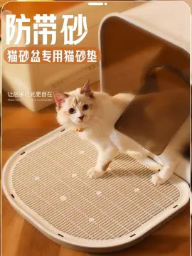 Double Silicone Cat Litter Box Mat Double Layer Waterproof Cat Mat Pet Easy  Cleaning Cat Litter Toilet Sand Mat - China Cat Litter Pad and Pet Supply  price