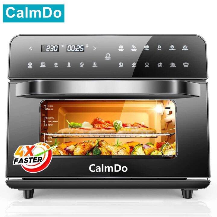 Calmdo 1800W Air Fryer Convection Oven 25L Digital Touchscreen Toaster