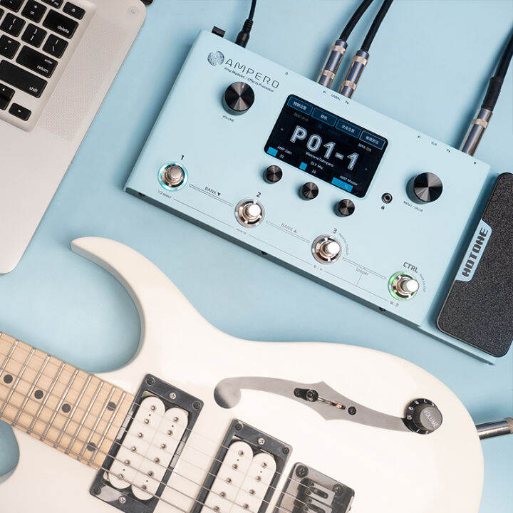 Hotone Ampero one Electric Guitar Bass Chinese Integrated Effector ...