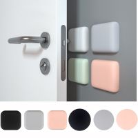 Door Stopper Anti-Collision Handle Soft Silicone Protection Pad Wall Self Adhesive Door Shockproof Stopper Bumper Mute Stickers