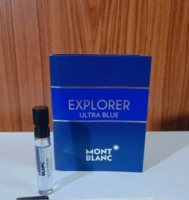 Vial Mont blanc explorer ultra blue EDP 2ml