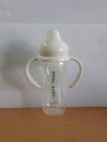 ขวดนมคอแคบทรงโค้ง 9ออนซ์ มีมือจับ (Feeding Bottle 9oz. Diamond Handle)