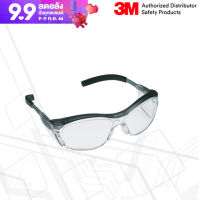 แว่นตานิรภัย 3M™  รุ่น Nuvo™ 11411 เลนส์ใส กรอบสีเทา