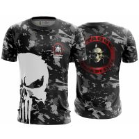 New FashionMens Skull 3D Print Short Sleeve Round Loose T-shirt Casual Summer 2023 2023