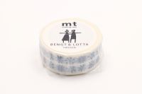 mt masking tape FLOWER (MTBELO05) / เทปตกแต่งวาชิ ลาย FLOWER แบรนด์ mt masking tape จากประเทศญี่ปุ่น