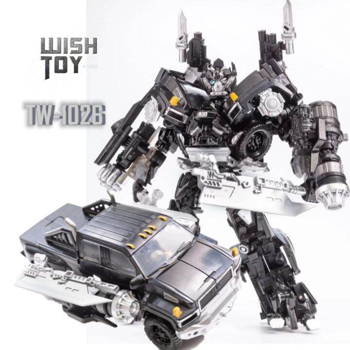 baiwei-tw-1026-tw1026เปลี่ยน-ironhide-weaponeer-ko-ss14-ss-14อาวุธผู้เชี่ยวชาญรถบรรทุกหุ่นยนต์ของเล่นตุ๊กตาขยับแขนขาได้