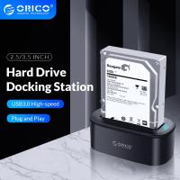 ORICO 2.5/3.5 "ฮาร์ดดิสก์ภายนอกกรณี6ไตรโลไบต์ HDD Enclosure 5G Bps USB 3.0เพื่อ SATA HDD สถานีเชื่อมต่อ HDD กรณีกล่องสนับสนุน UASP