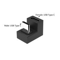 HVJ-Usb 3.1 Type C Adapter Female To Male Converter 10 Gbps Usb C Charge Data Sync Extension Connector Plug For Laptablet Phone