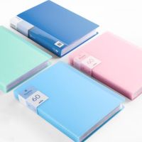 【CC】 30 60 80 Pages File Folder Music Examination Paper Organizer Storage Desk Document Sheet Protectors Stationery