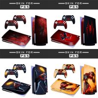 Disney Spiderman Vinyl Skin Sticker For PlayStation 5 Disc Edition PlayStation5 Game Console Handle Full Cover Protective Film