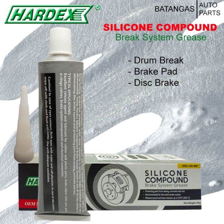 Hardex Silicone Compound Brake System Grease 85g HSG100WB durable