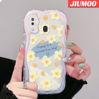 เคส JIUMOO สำหรับ Samsung Galaxy A31 A20 A32 A30 M10s เคสเนื้อครีมนิ่มกันกระแทกแบบเจลซิลิกาแบบใสฝาครอบป้องกันป้องกันการตกหล่น