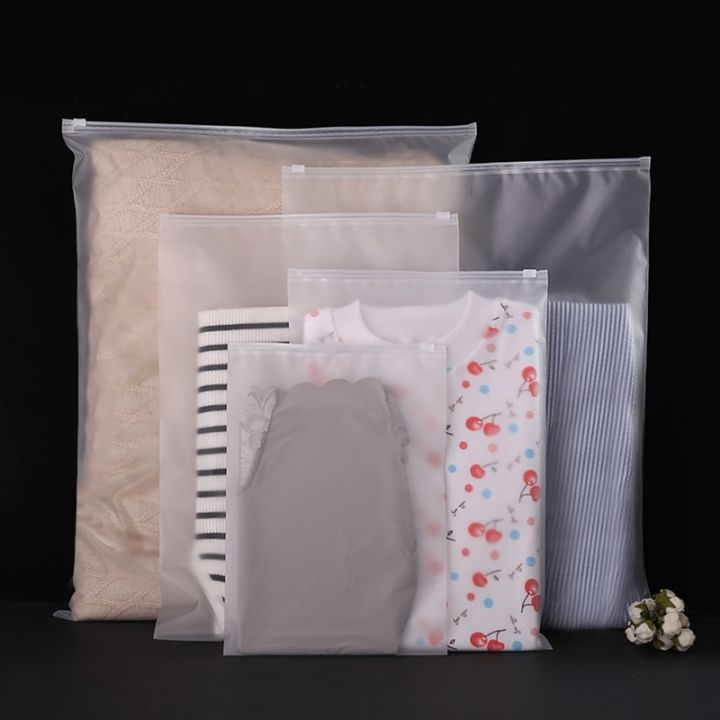 stobag-10pcs-double-face-frosted-zipper-lock-self-seal-bags-for-home-travel-storage-clothes-packaging-supplies-custom-logo