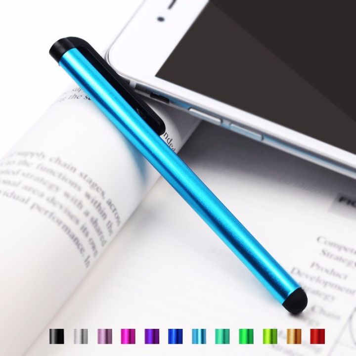 100ชิ้นล็อต-capacitive-touch-screen-ปากกาสไตลัสสำหรับ-samsung-galaxy-air-mini-ศัพท์-android-แท็บเล็ตโลหะ-styluspen