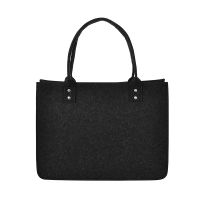 Felt Storage Bag Foldable Shopping Handbag Large Capacity Tote Bags Cosmetic Organizer Laundry Sundries Storage Pouches