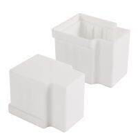 White Plastic Solenoid Valve Waterproof Cover Water Valve Lid 2Pcs Hot Sales Support Wholesale Valves